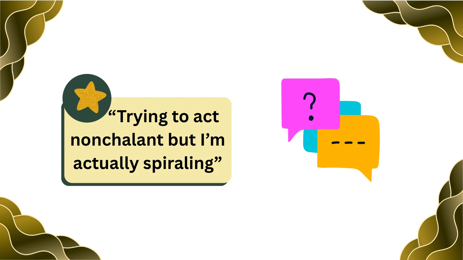 what does nonchalant mean in chat