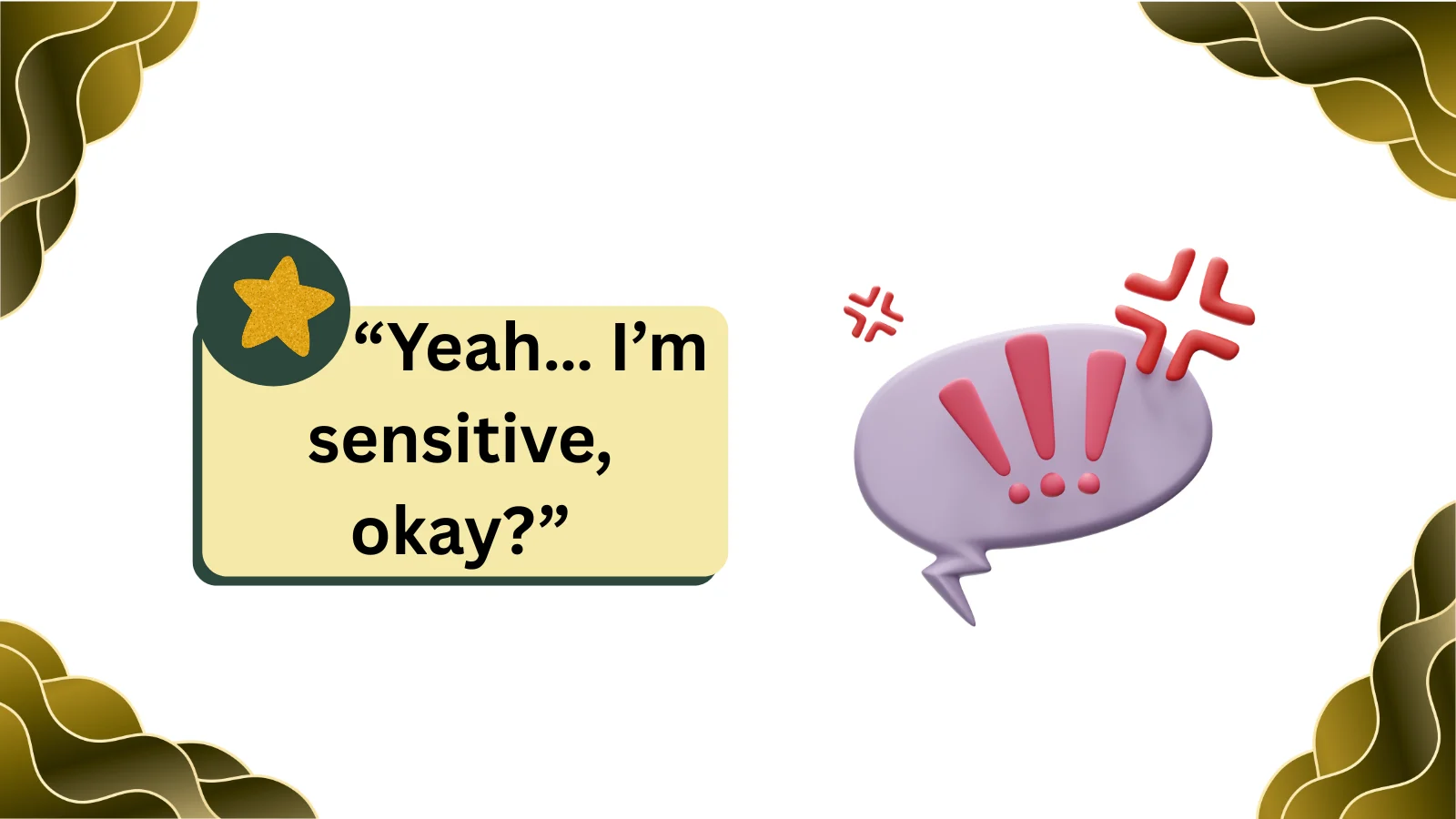 what does sensitive mean in text
