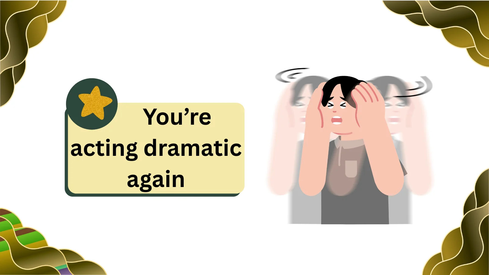 dramatic meaning in text