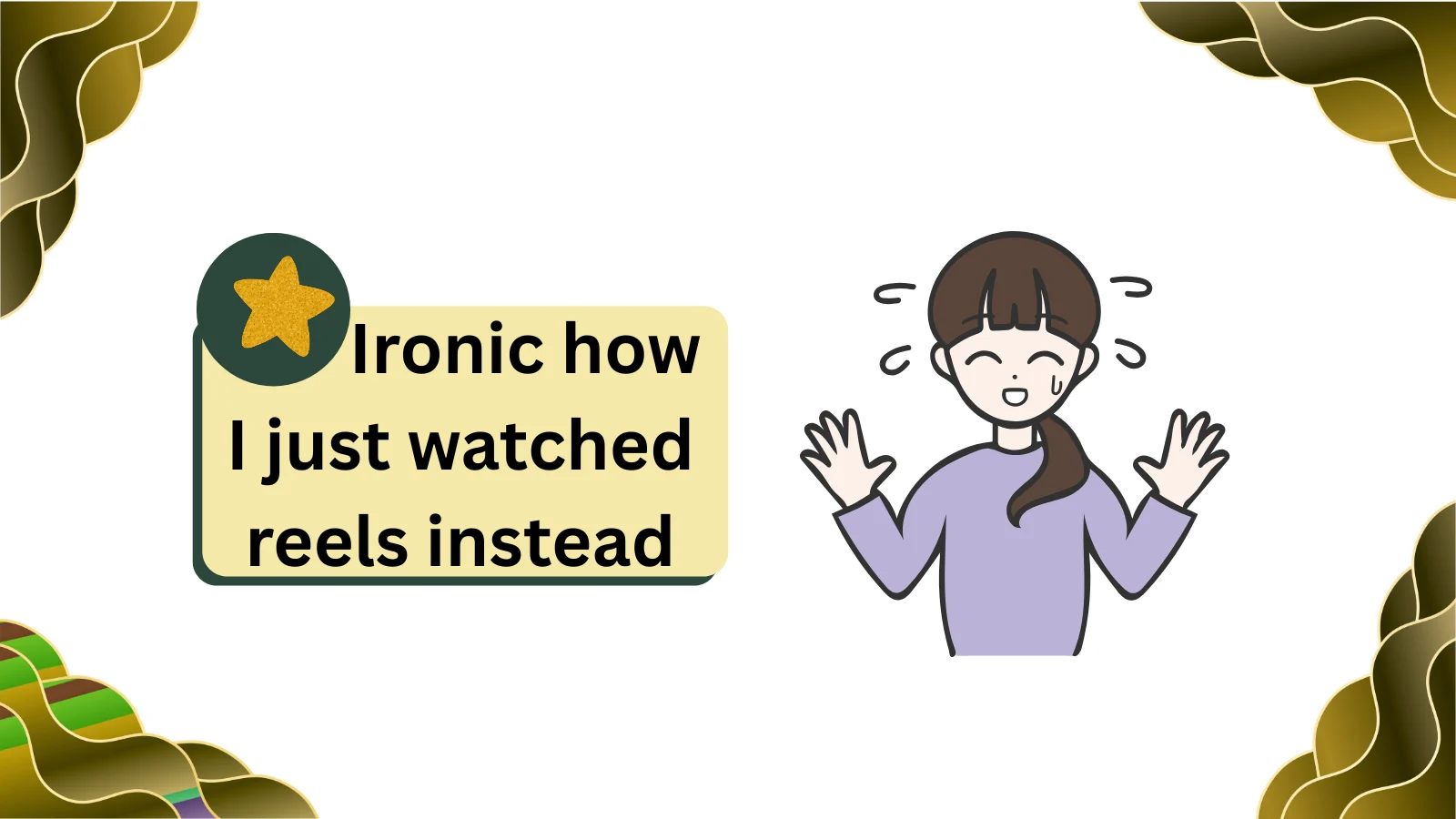 ironic meaning in chat