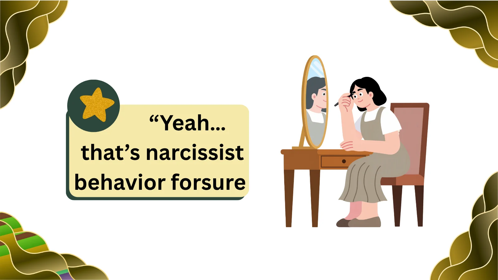 narcissist meaning in chat