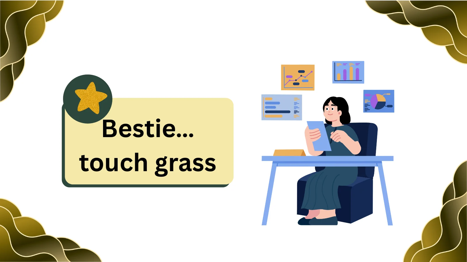 touch grass meaning in chat