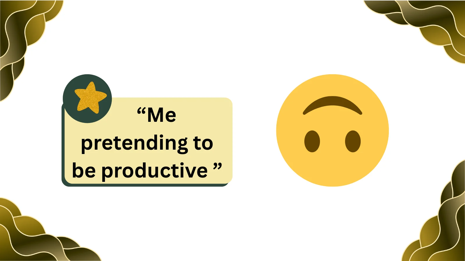 upside down face meaning