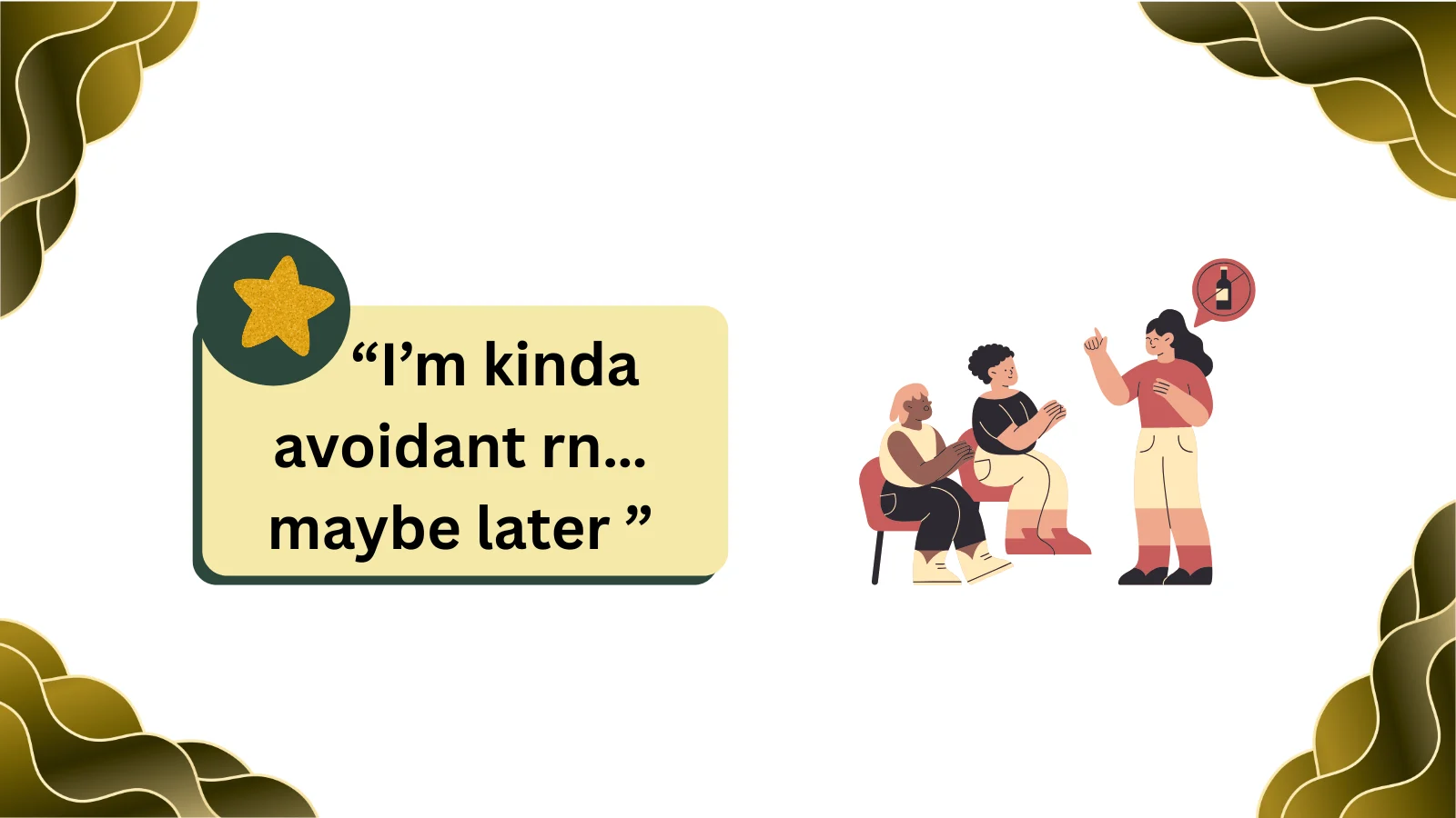 what does avoidant mean in chat