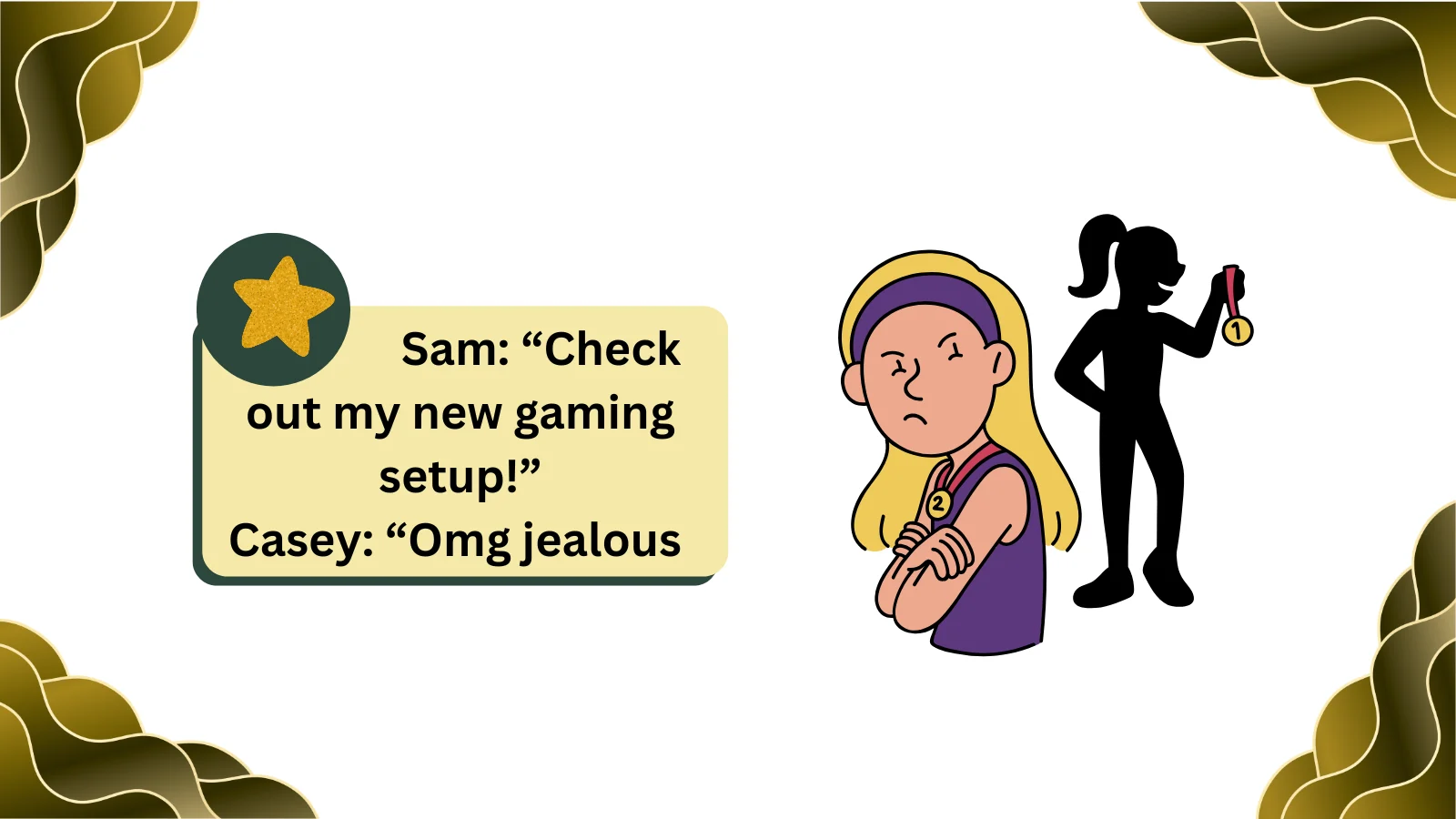 what does jealous mean in chat