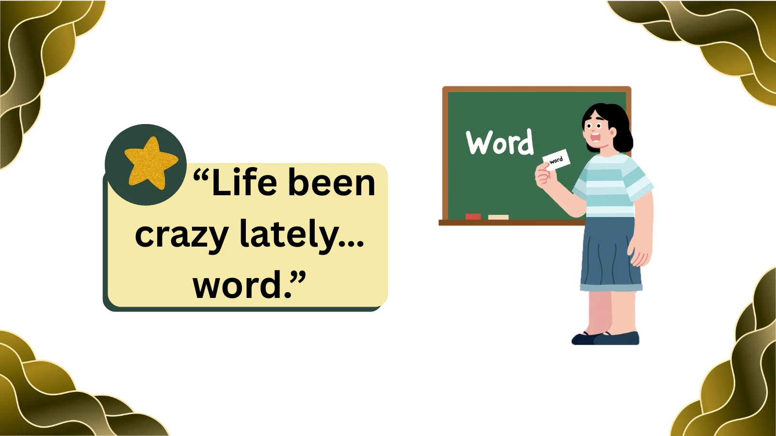 what does word mean in slang