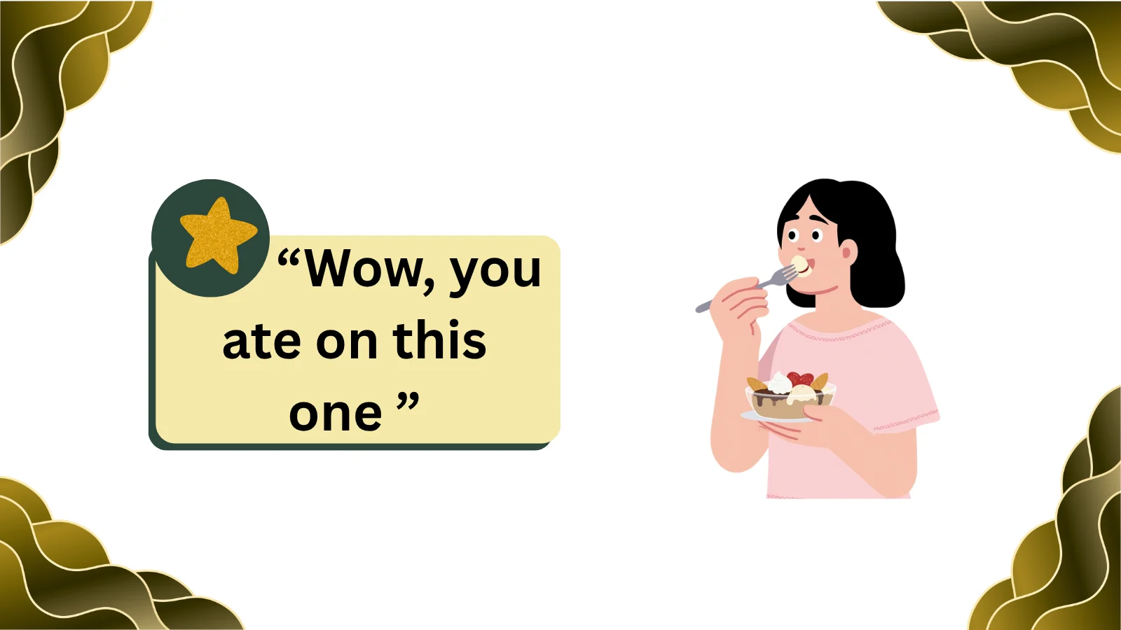 what does ate mean in text