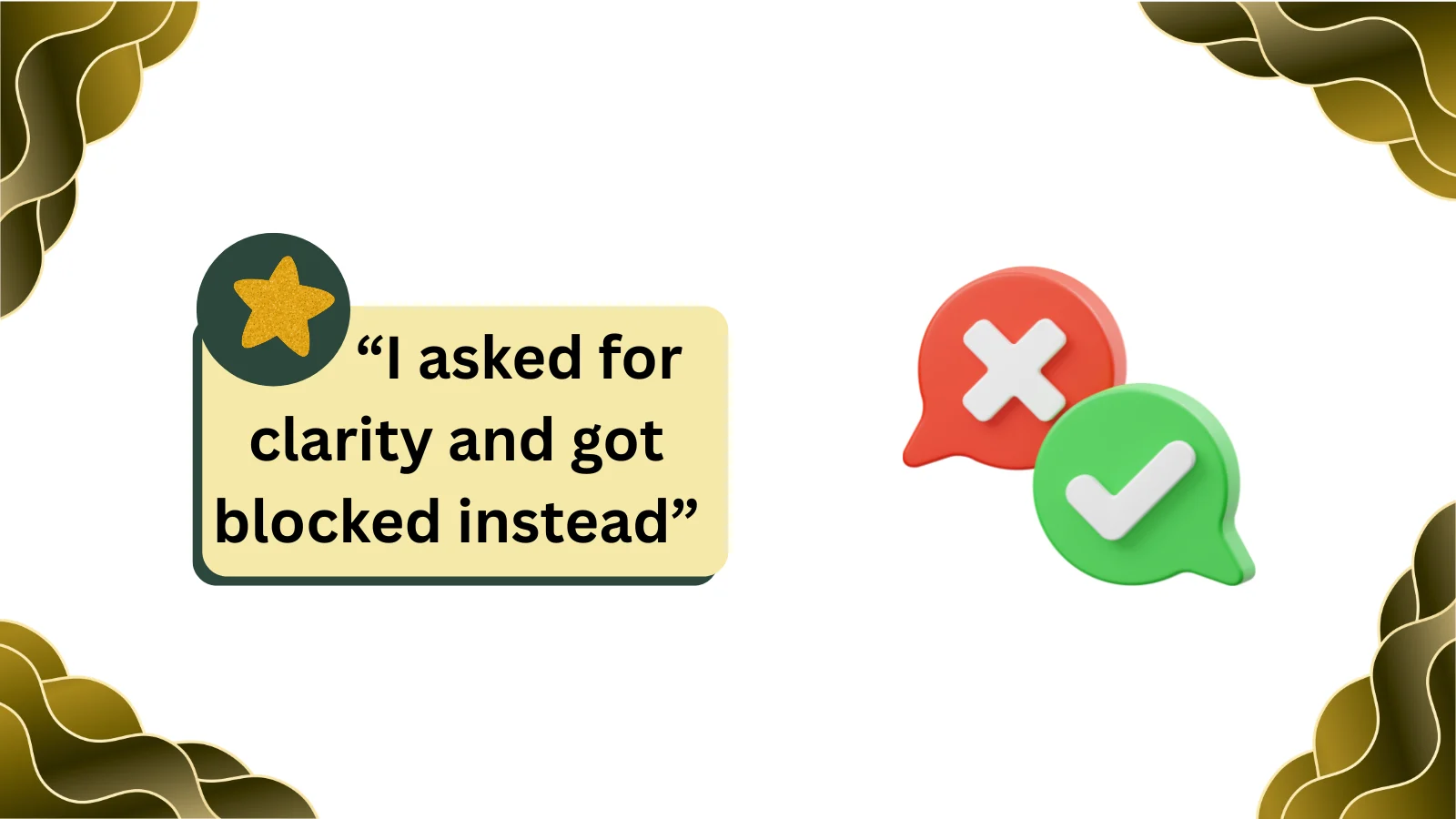 what does blocked mean in chat