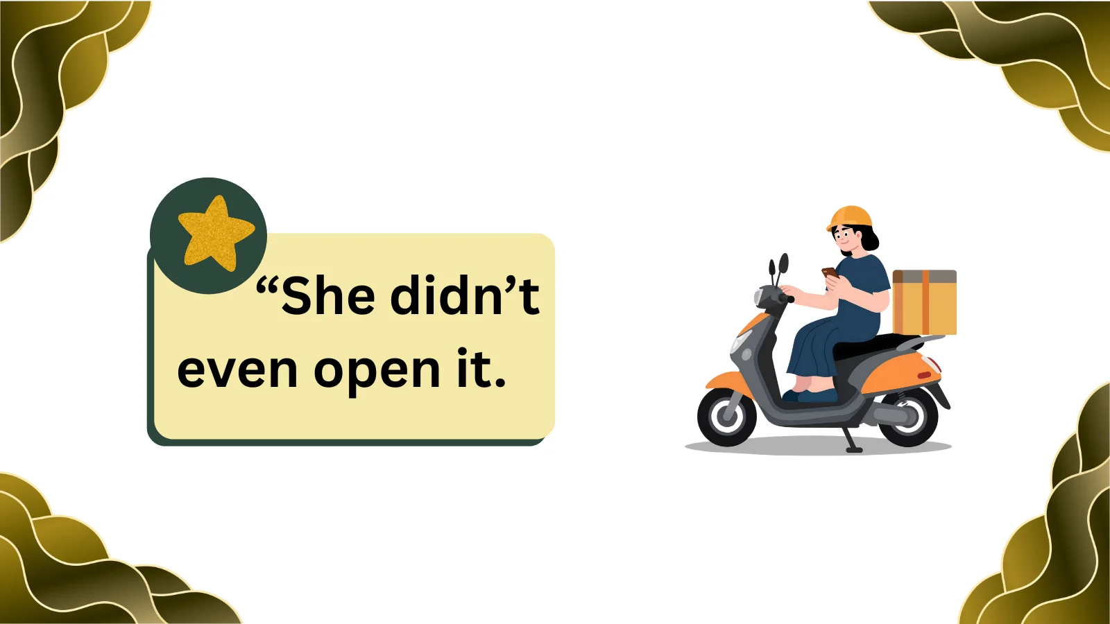 what does delivered mean in text
